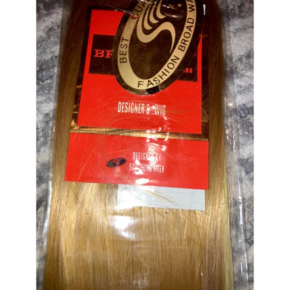 1 pack Indian 14 Inch Blonde Silky Hair Extensions Human Hair - Picture 4 of 5